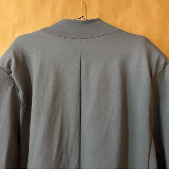 Universal Standard | NWT Smoking Jacket Blazer Stormy Weather Grey Size 3XL - Picture 11 of 16